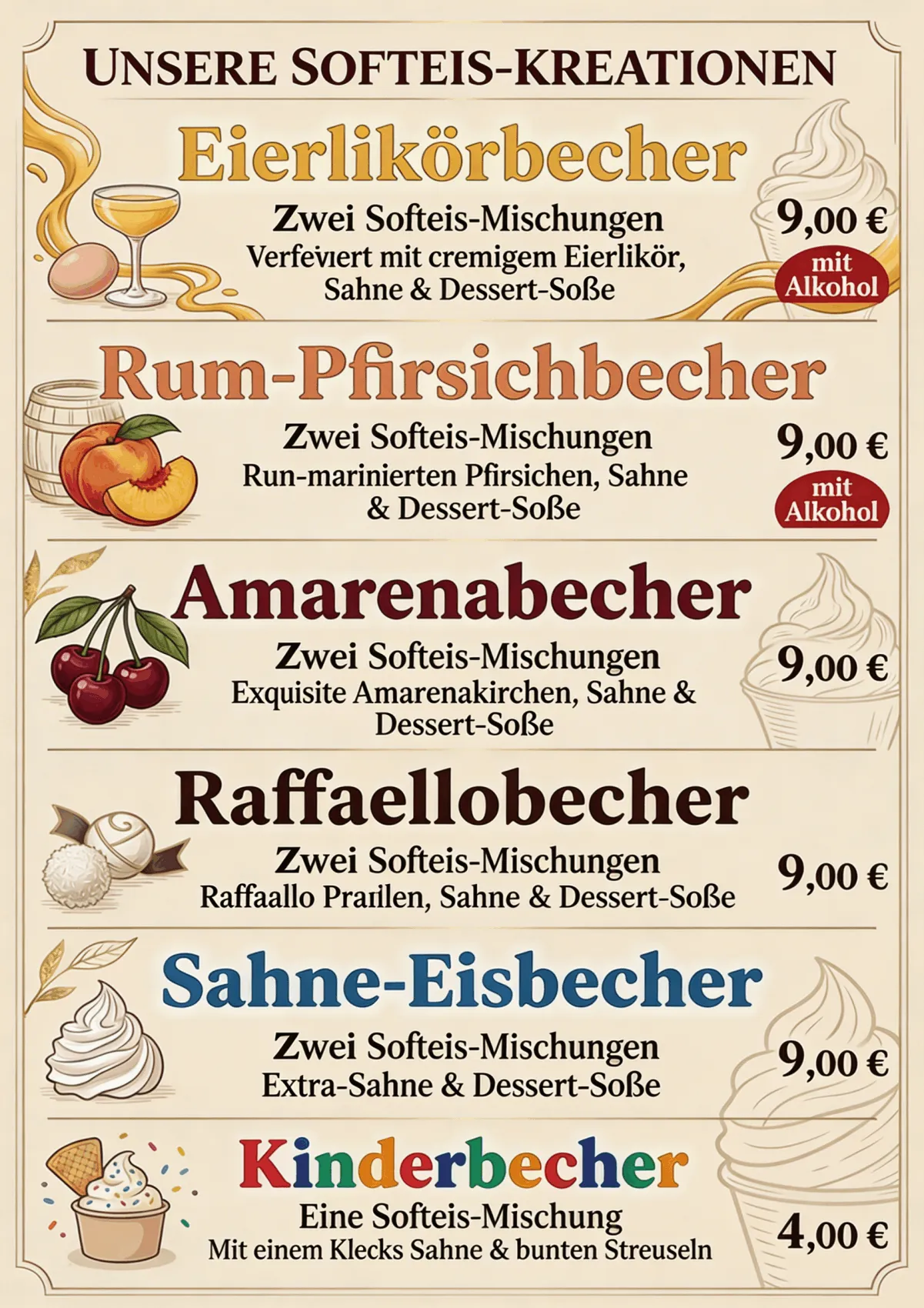 Eisbecher-Karte
